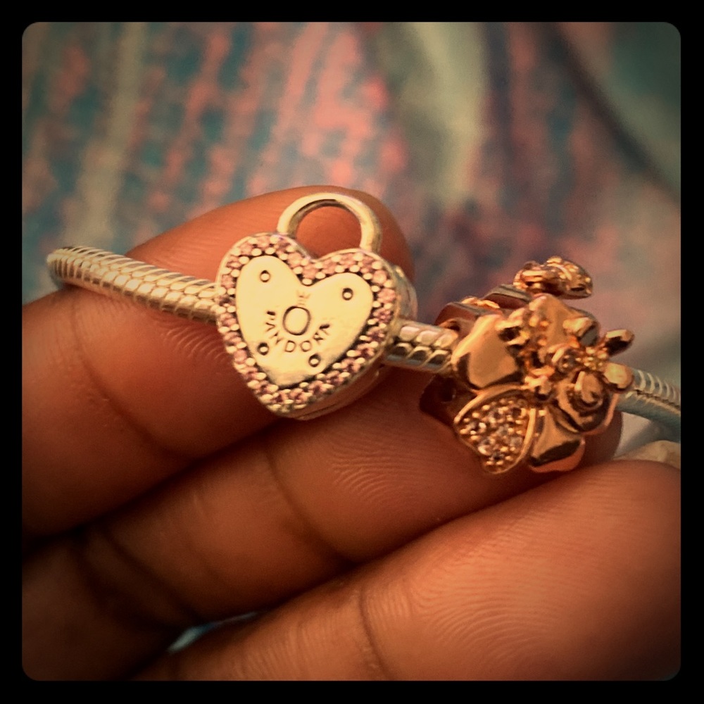 Pandora Charms and or bracelet with charm